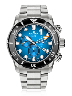 Edox 10242 3 TIN BUIDN C0-1 Chrono Quartz