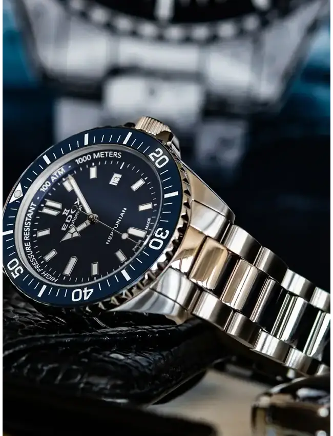 Edox 80120 3BUM BUF Neptunian Automatic - Imagen 3