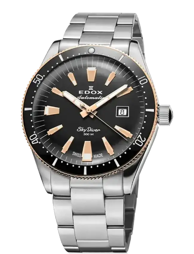 Edox 80126 357RNM NIRB Sky Diver Automatic